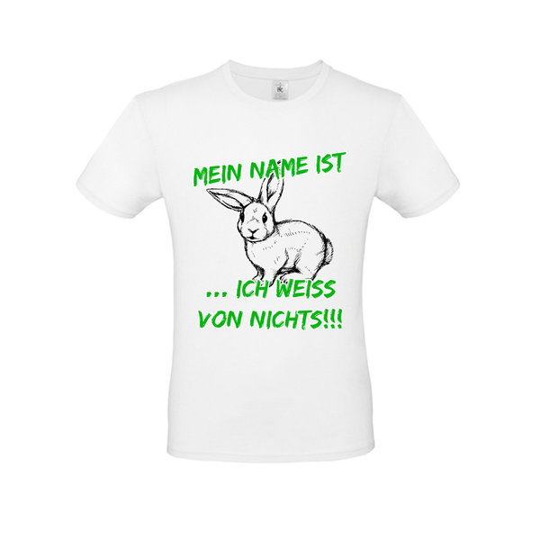 T-Shirt  "Mein Name ist Hase"